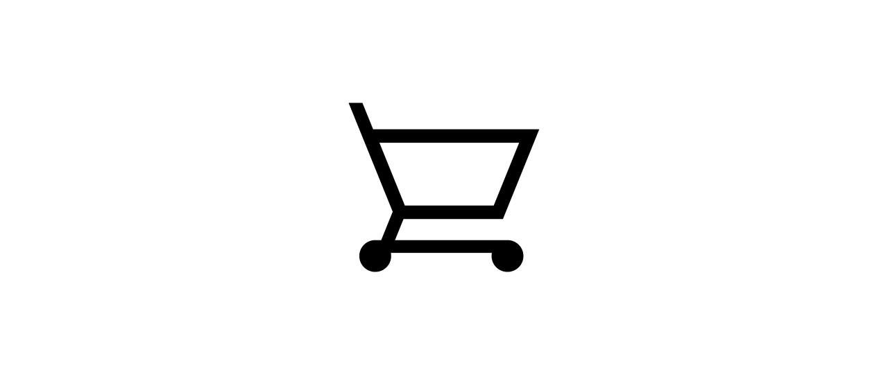 “购物车”符号