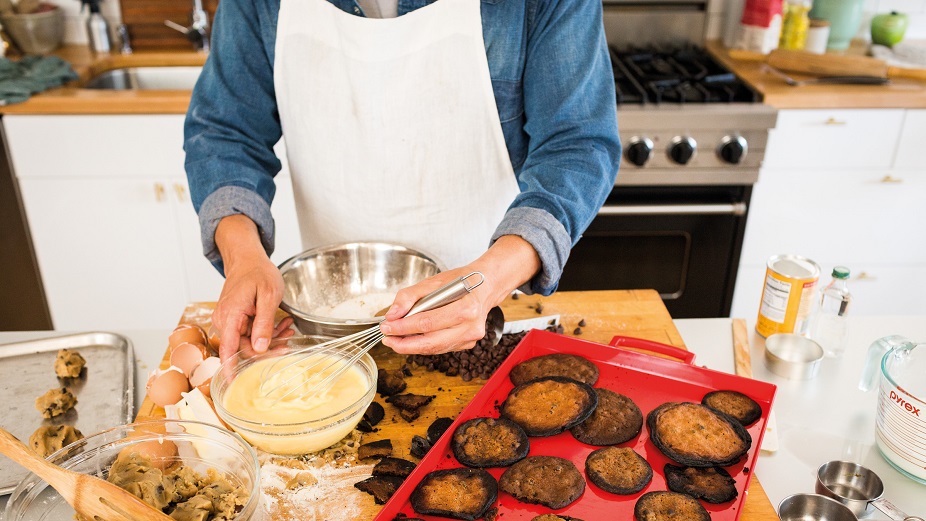 Baking cookies; image used for MPF.