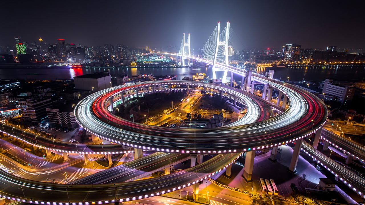 Shanghai Nanpu bridge; image used for China Connect online service