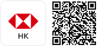 HSBC apps and QR code icon; image used for HSBC Manage your policy.