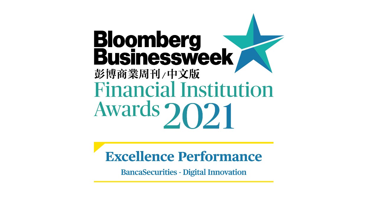 Bloomberg businessweek financial institution awards 2021  bancasecurities digital innovation