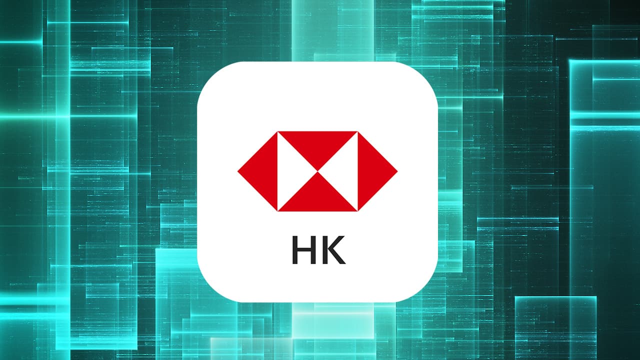 HSBC HK Mobile Banking app icon; image used for HSBC Hong Kong Mobile Banking.