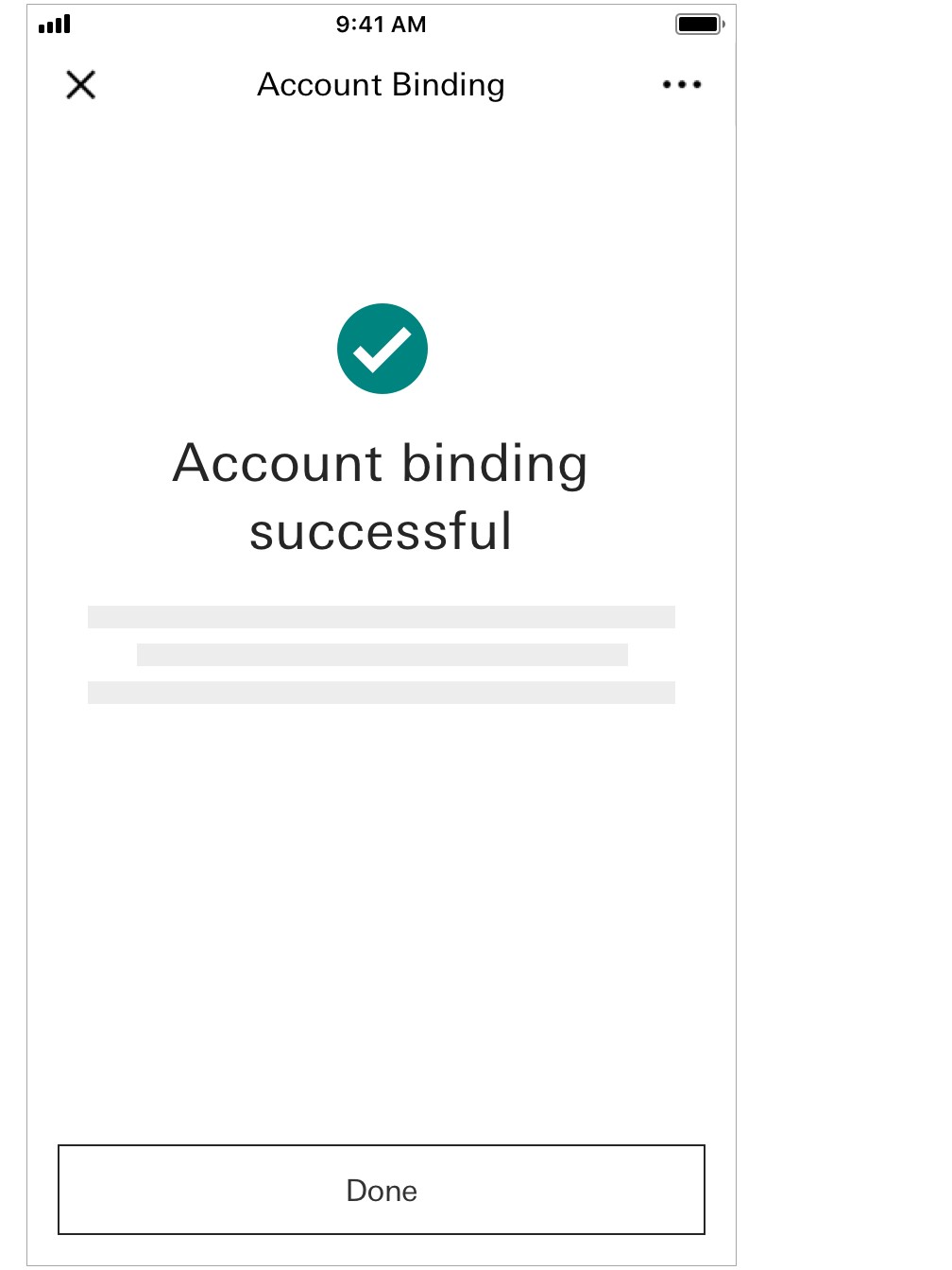 Screenshot of step 4 for binding steps; image used for the HSBC Hong Kong WeChat page.
